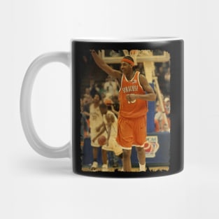 Carmelo Anthony - Vintage Design Of Basketball Mug